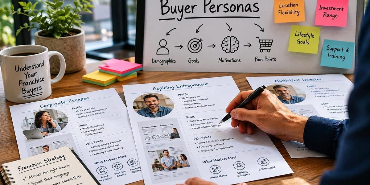 B2B buyer persona examples for franchise development teams