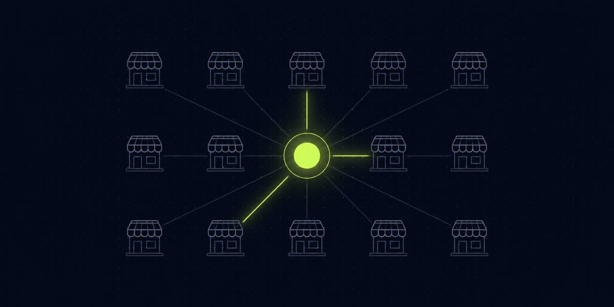 One franchise CRM hub connecting every franchise location